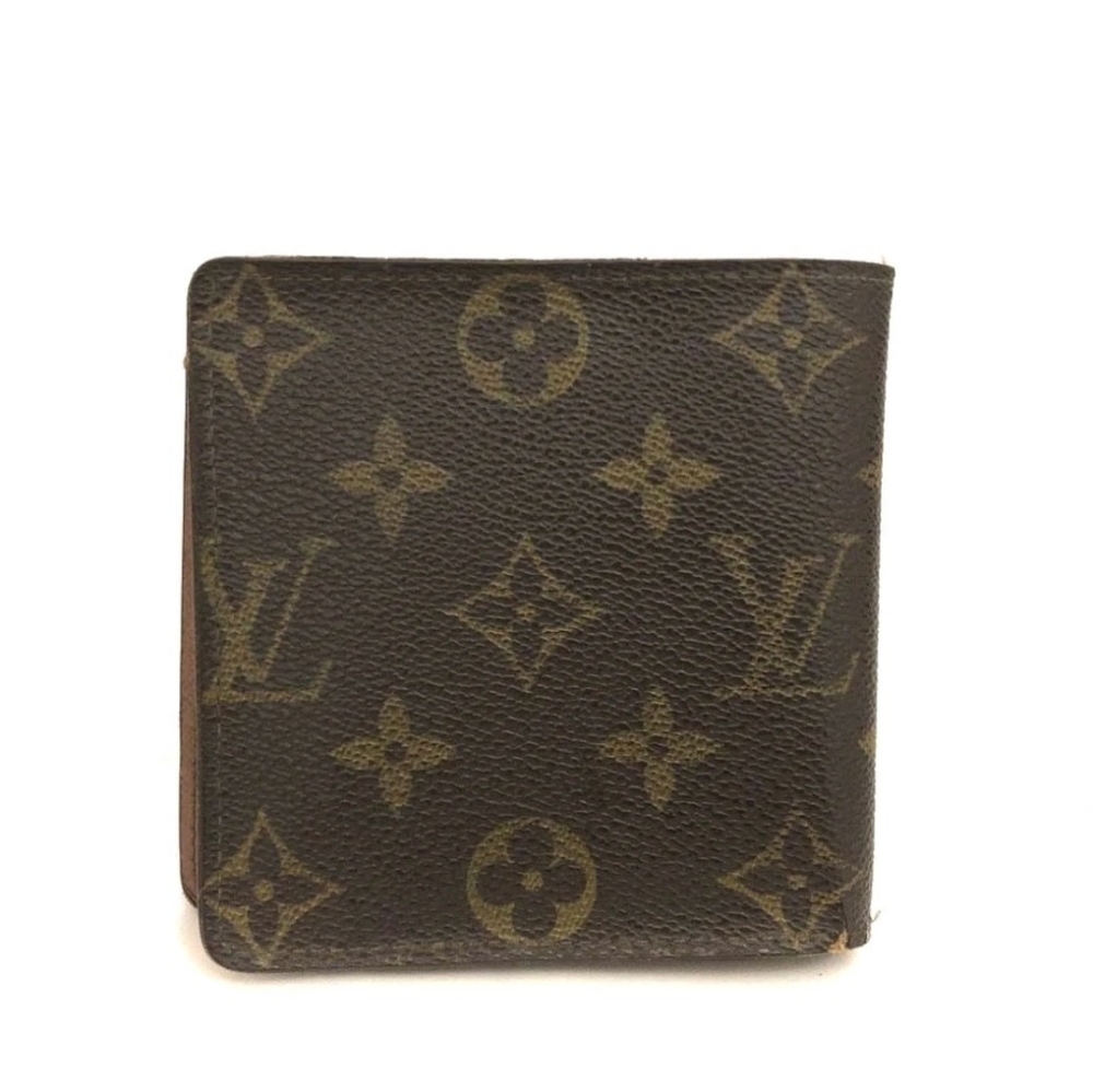 Mens Vintage Louis Vuitton Bifold Monogram Wallet - Picture 2 of 8